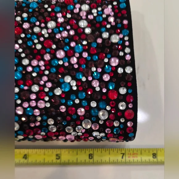 INC International Concepts Rhinestone Clutch - Picture 9 of 11